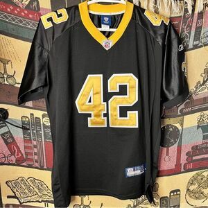 Reebok Equipment Darren Sharper #42 New Orleans Saints Jersey Size 48